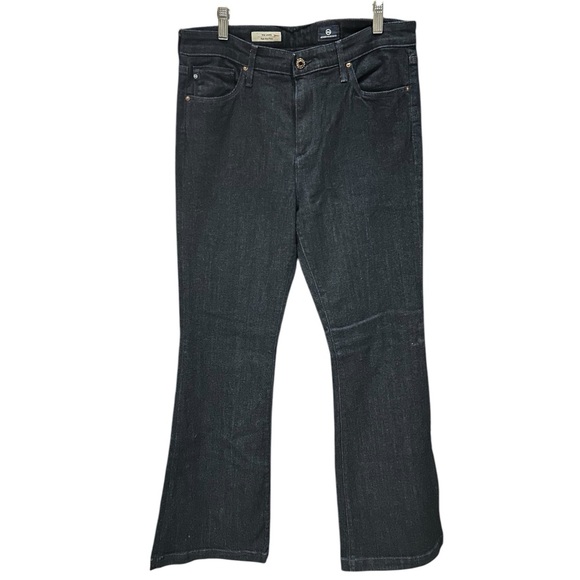 AG Adriano Goldschmied JEANS The Janis High‎ Rise Flare Dark Blue Wash 32 - Picture 5 of 16